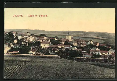 AK Jilové, Celkovy pohled, Panorama des Ortes