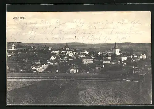 AK Jilové, Blick über die Stadt