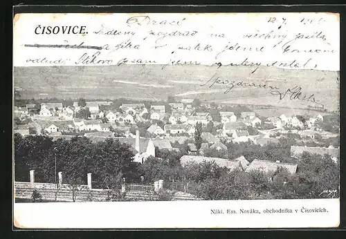 AK Cisovice, Blick über die Stadt