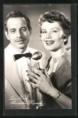 AK Schauspielerin Lore Frisch und Schauspieler Alexander Hegarth in Meine Frau macht Musik