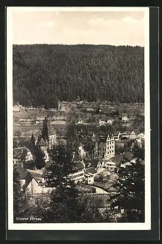 AK Hirsau, Kloster Hirsau aus der Vogelschau