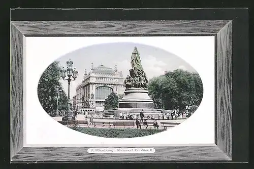 AK St. Petersbourg, Monument Catherine II.