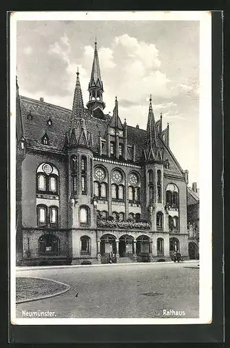 AK Neumünster, am Rathaus