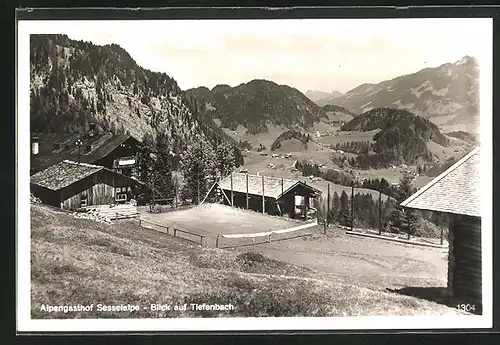 AK Tiefenbach, Alpengasthof Sesselalpe