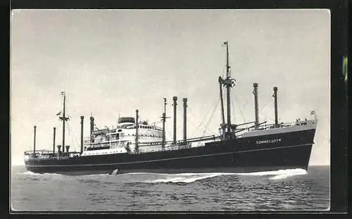 AK M.V. Sommelsdyk in voller Fahrt