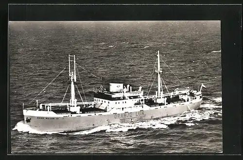 AK M.S. Prins Willem III in voller Fahrt