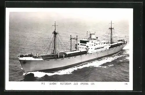 AK M.S. Alhena in voller Fahrt