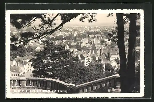 AK Mödling, Blick von der goldenen Stiege