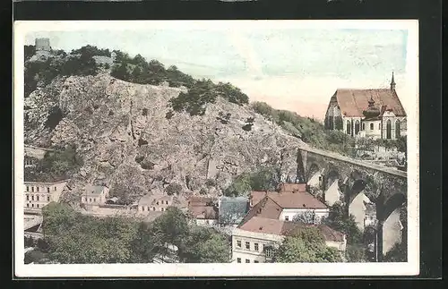 AK Mödling, Partie im Gebirge