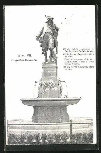 AK Wien, am Augustin-Brunnen