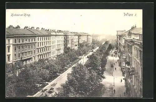 AK Wien, Blick auf den Kolowrat-Ring