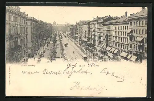 AK Wien, Blick auf den Kärntner Ring