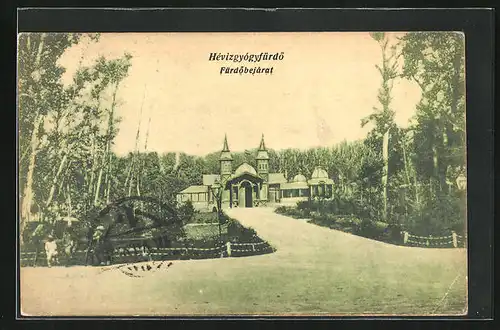 AK Hévizgyógy, Fürdobejárat