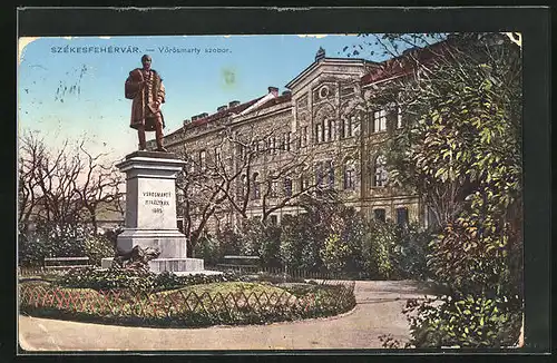 AK Szekesfehervar, Vörösmarty szobor