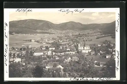 AK Haindorf / Hejnice, Gesamtansicht