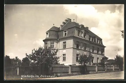 AK Liebenau, Blick zum Kinderheim