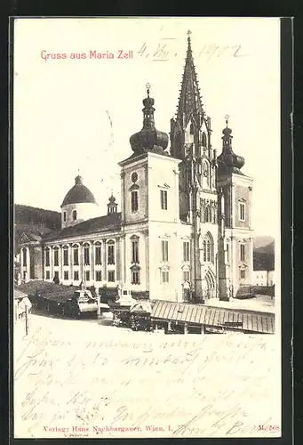 AK Maria Zell, Wallfahrtskirche