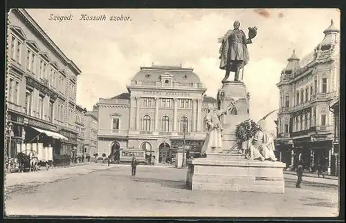 AK Szeged, Kossuth szobor