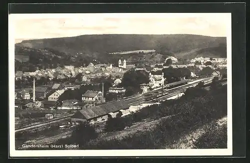 AK Gandersheim / Harz, Gesamtansicht