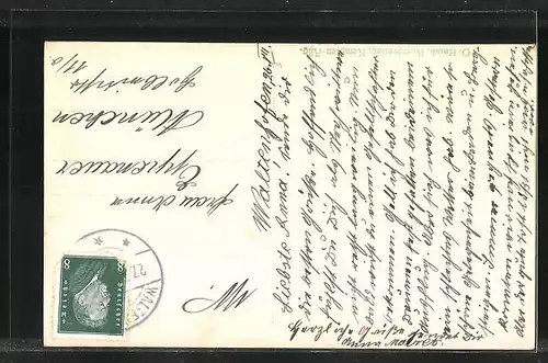 AK Waltenhofen i. b. Allgäu, Blick zur Kirche