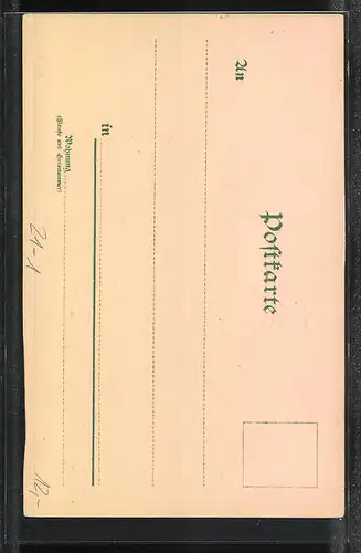 Lithographie Hamburg, Rathaus, Halt gegen das Licht