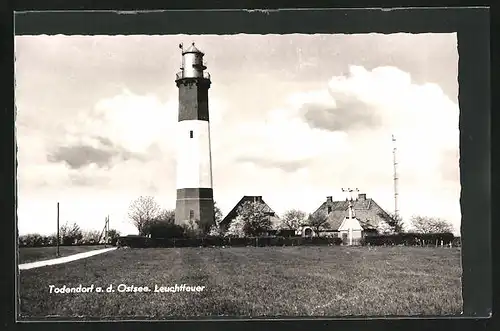 AK Todendorf a. d. Ostsee, Partie am Leuchtfeuer