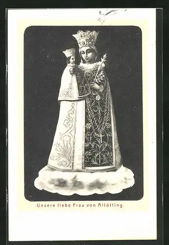 AK Altötting, Abbildung Unserer lieben Frau mit dem Kind