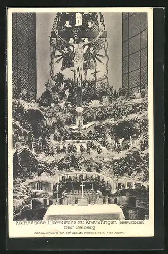 AK Kreuzlingen, kath. Pfarrkirche, der Oelberg