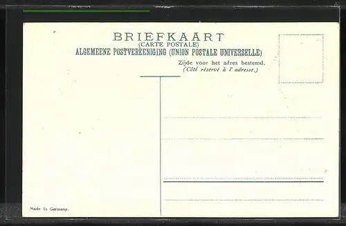 Präge-Lithographie Briefmarken von Niederländisch Indien verschiedener Werte, Landkarte der Region, goldenes Wappen