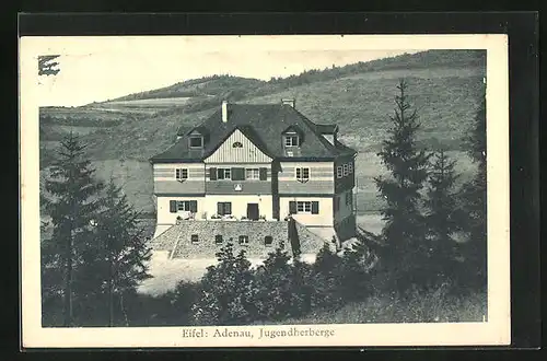 AK Adenau /Eifel, Blick zur Jugendherberge