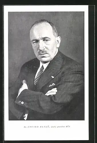 AK Präsident der Tschechoslowakei Dr. Edvard Benes