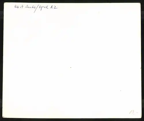 Fotografie Stufen der Opel Preisentwicklung 1931-1936, Erschliessung des Kraftverkehrs