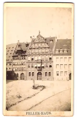 Fotografie unbekannter Fotograf, Ansicht Nürnberg, Blick auf das Peller Haus