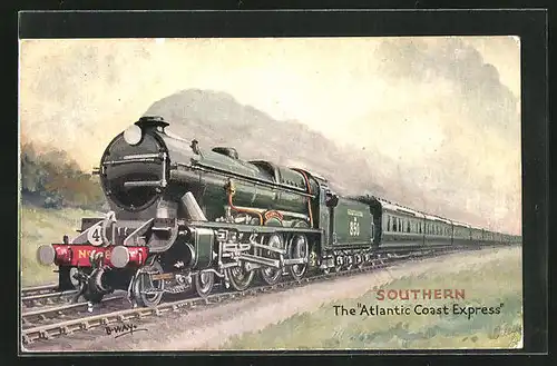 AK The Atlantic Coast Express, Southern Railways, englische Eisenbahn