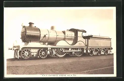AK 440 Express Engine No. A. 781, englische Eisenbahn
