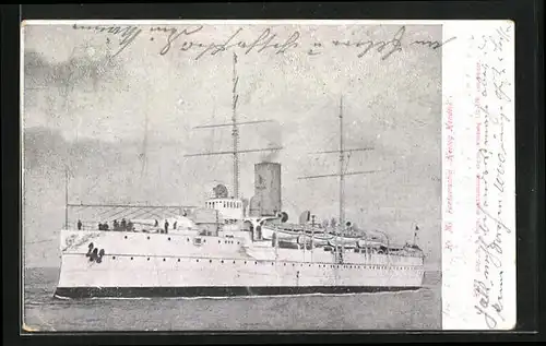 AK Kriegsschiff Hr. Ms. Pantserschip Hertog Hendrik