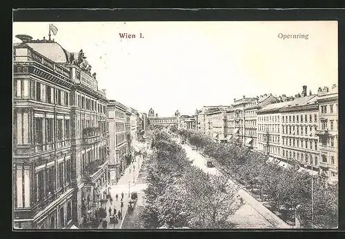 AK Wien, Blick auf den Opernring