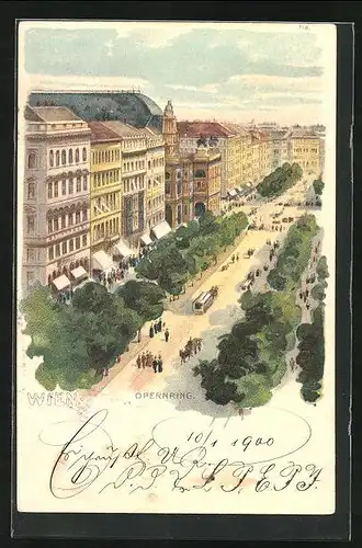 Lithographie Wien, Geschäfte im Opernring