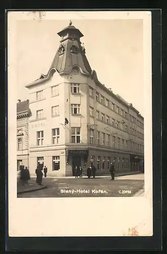 AK Schlan / Slany, Grand Hotel Korán