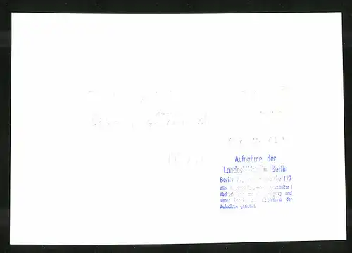 Fotografie unbekannter Fotograf, Ansicht Berlin, Sektorengrenze Ebertstrasse mit Stacheldraht & Sperrmauer 1962