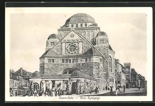AK Essen /Ruhr, Neue Synagoge