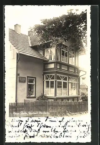 AK Tambach-Dietharz, Hotel-Pension Fritz Paetz