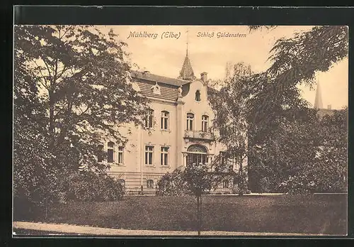 AK Mühlberg /Elbe, Schloss Güldenstern