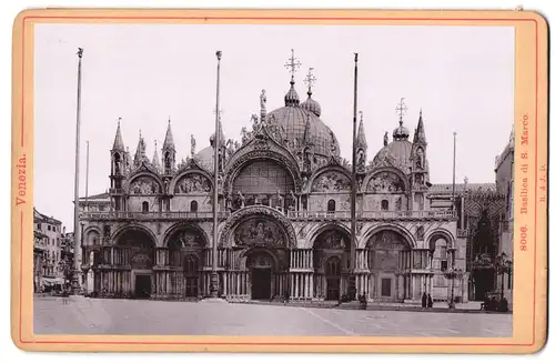 Fotografie Römmler & Jonas, Dresden, Ansicht Venezia, Basilica di S. Marco