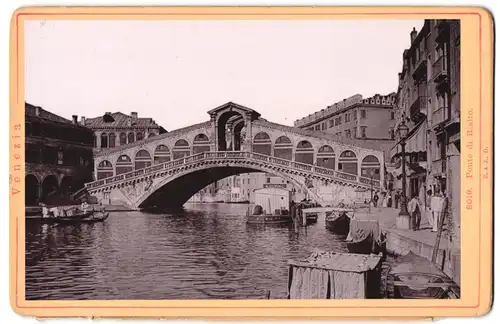 Fotografie Römmler & Jonas, Dresden, Ansicht Venezia, Ponte di Rialto