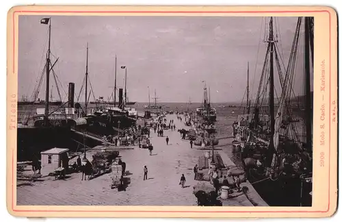 Fotografie Römmler & Jonas, Dresden, Ansicht Trieste, Karlsmole, Molo S. Carlo
