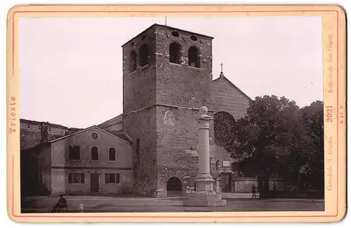 Fotografie Römmler & Jonas, Dresden, Ansicht Trieste, Kathedrale San Giusto, Cattedrale S. Giusto