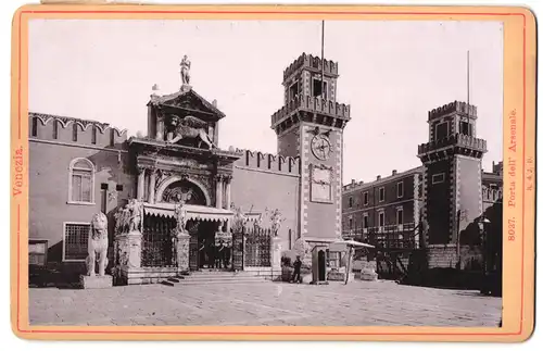 Fotografie Römmler & Jonas, Dresden, Ansicht Venezia, Porta dell` Arsenale