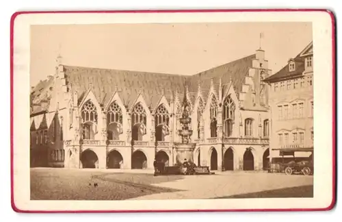 Fotografie Beddies & Sohn, Braunschweig, Ansicht Braunschweig, Partie am Altstadt-Rathaus