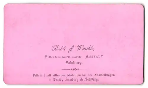 Fotografie Baldi & Würthle, Salzburg, Ansicht Salzburg, Blick auf Mozarts Wohnhaus am Makartplatz 8